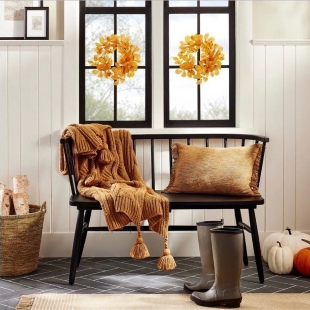 Mini Yellow Aspen Wreath - Hearth & Hand™ with Magnolia